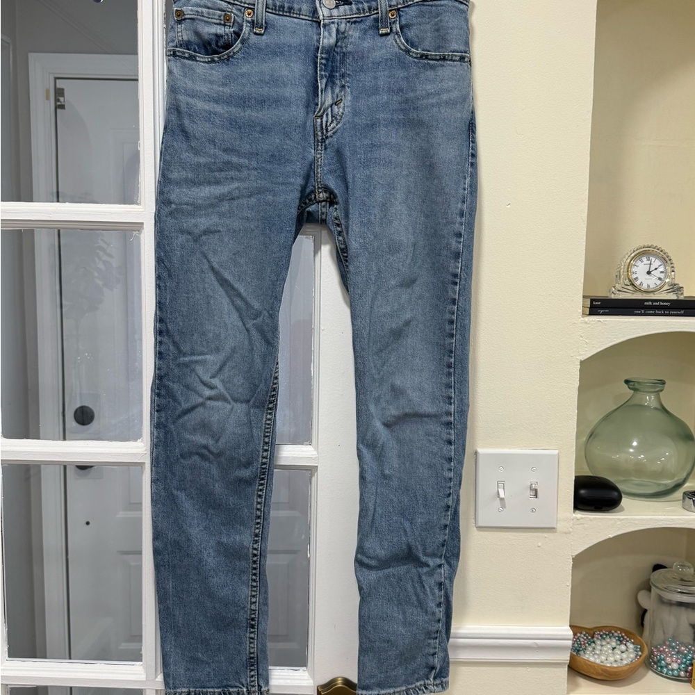 Levi's Men's Light Blue Straight Jeans